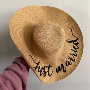 just married hat